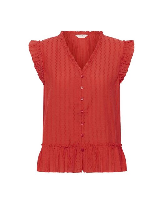 Blouses Part Two de color Red