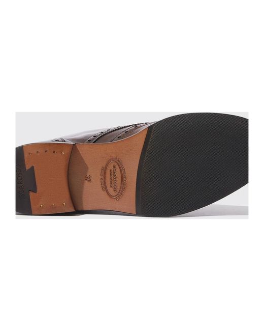 Scarosso Brown Lace-Up Boots