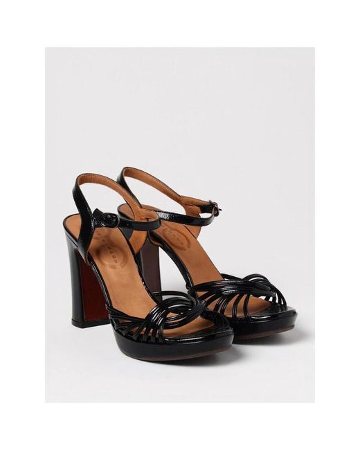 Chie Mihara Black High Heel Sandals