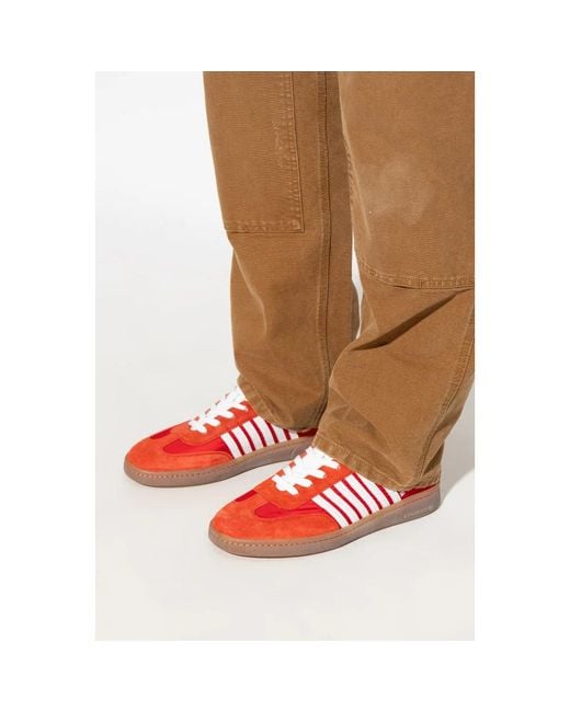 DSquared² Red Sneakers for men