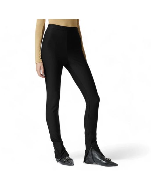 Pinko Black Slim-Fit Trousers