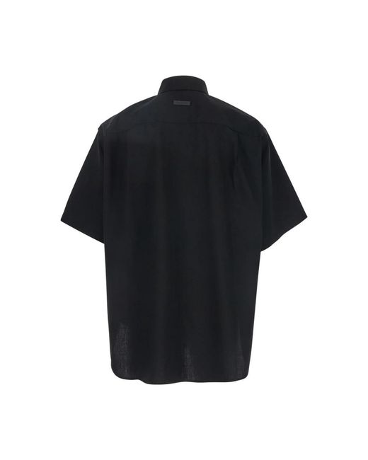 Short Sleeve Shirts Fear Of God de hombre de color Black