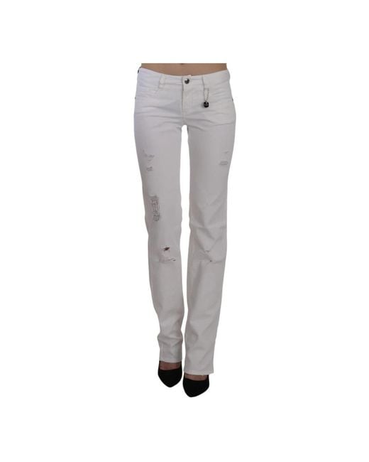 CoSTUME NATIONAL Gray Straight Jeans