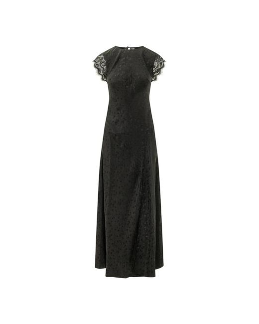 Pinko Black Maxi Dresses
