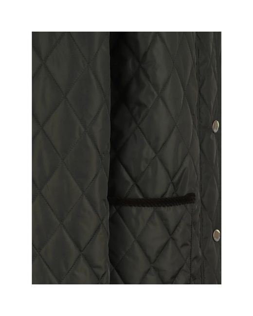 Burberry Green Winter Jackets