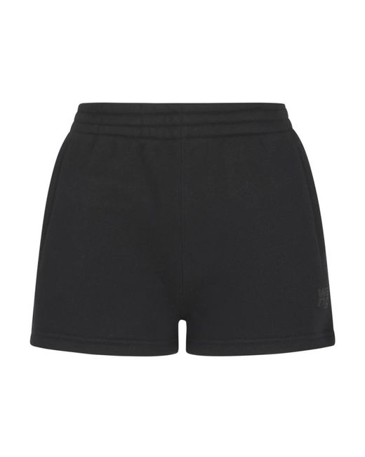 Alexander Wang Black Short Shorts