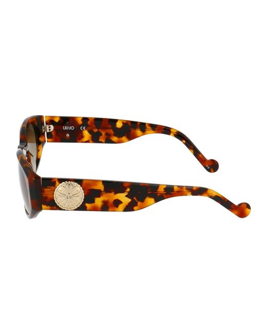 Liu Jo Brown Stylische sonnenbrille lj716s