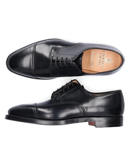 Crockett and Jones Black Business Shoes for men