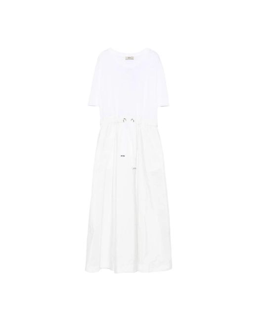 Herno White Midi Dresses