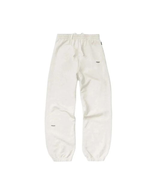 Represent White Sweatpants for men