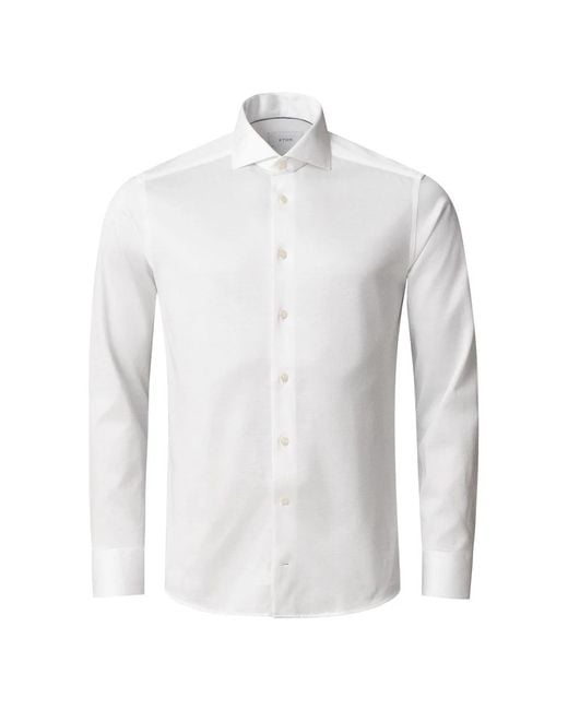 Eton of Sweden White Formal Shirts for men