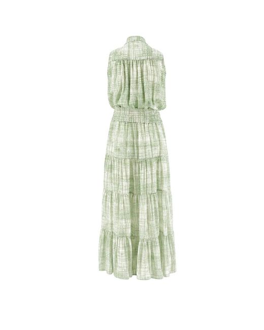 Kiton Green Maxi Dresses