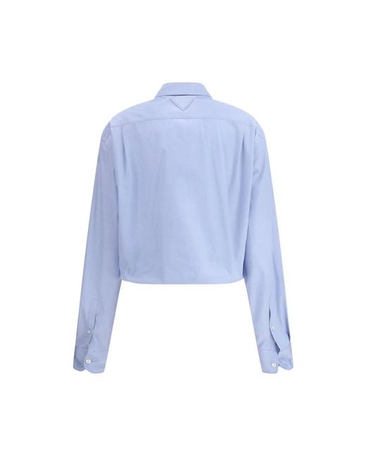 Prada Blue Shirts