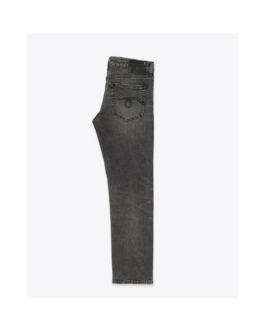 R13 Gray Cropped Jeans