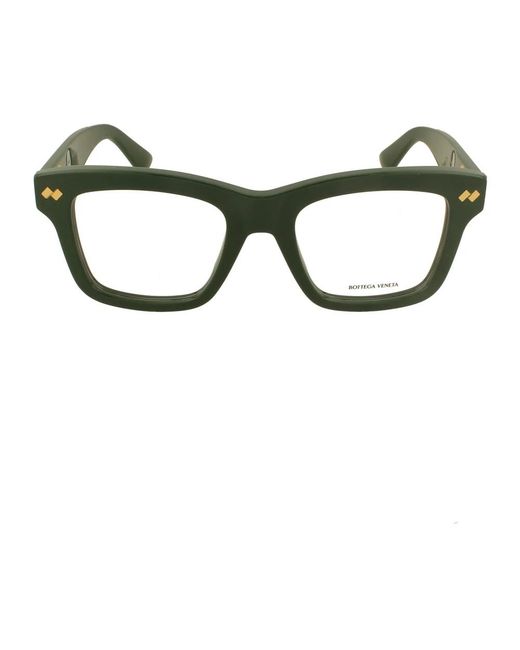 Bottega Veneta Green Glasses