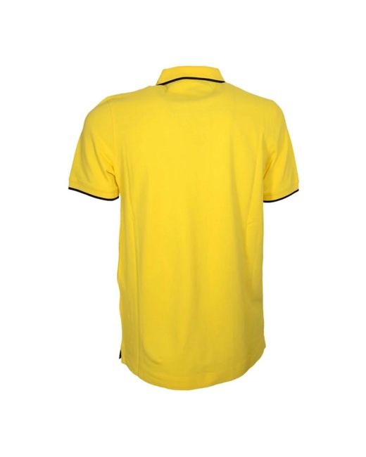 Aeronautica Militare Yellow Polo Shirts for men