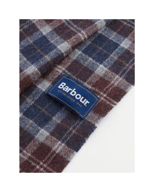 Barbour Purple Winter Scarves
