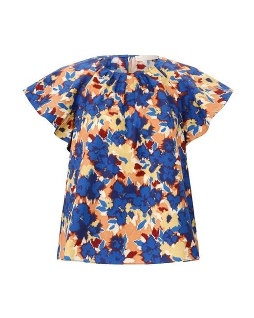 Ulla Johnson Blue Blouses