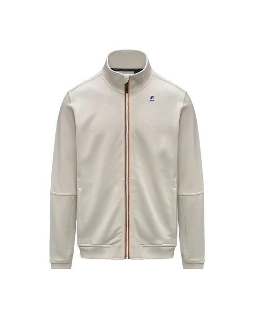 K-Way Pepin Poly Cotton Jacket in het Gray voor heren