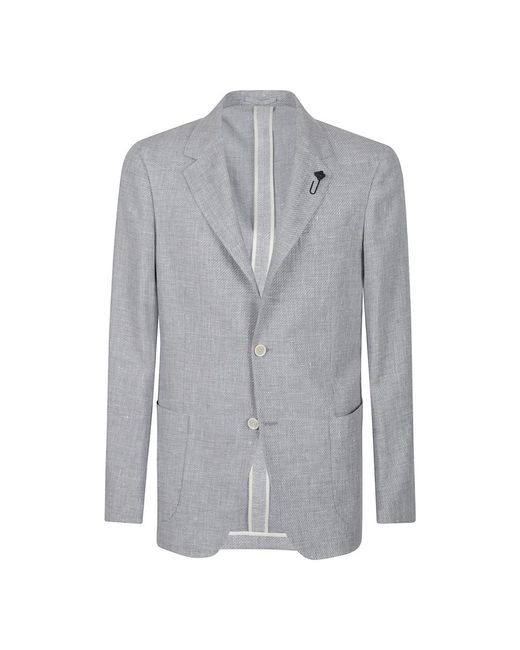 Lardini Gray Blazers for men