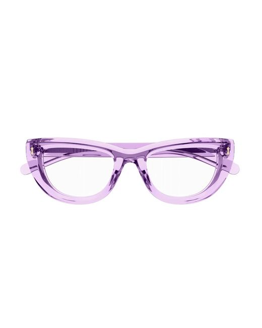 Gucci Purple Gg1521O Linea Rivets Eyeglasses