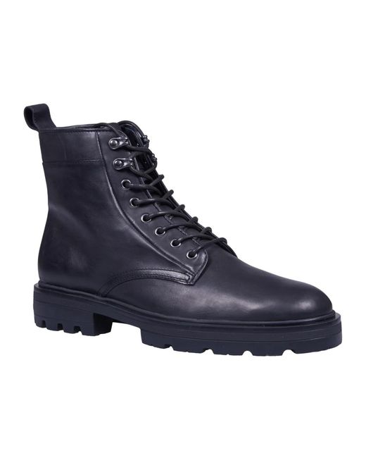 Hogan Schwarze stiefeletten in Blue für Herren