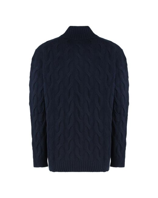 Turtlenecks Moorer pour homme en coloris Blue