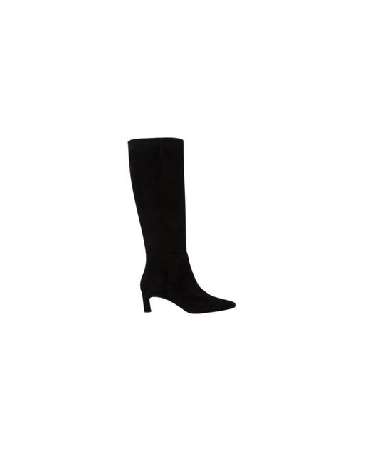 Scarosso Black High Boots