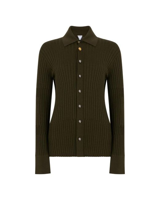 Bottega Veneta Green Cashmere Knitwear