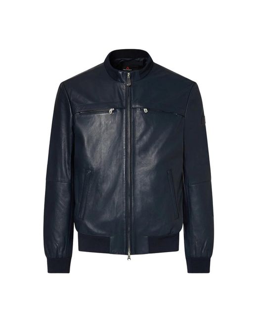 Peuterey Sands Biker Jacket in het Blue voor heren