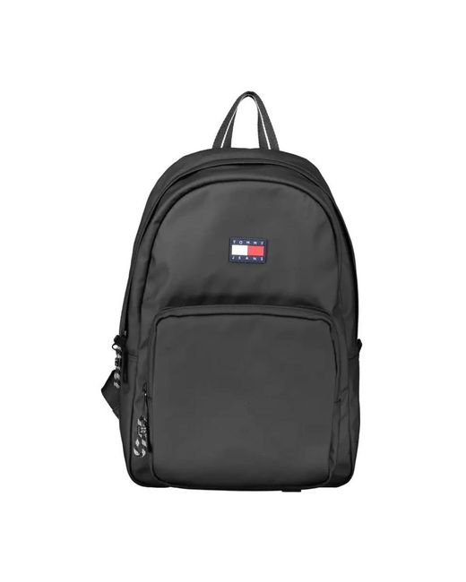 Tommy Hilfiger Schwarzer Rucksack Mit Kontrastierenden Details in Black für Herren