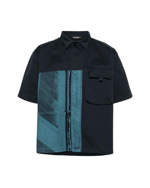 A_COLD_WALL* Blue Short Sleeve Shirts for men