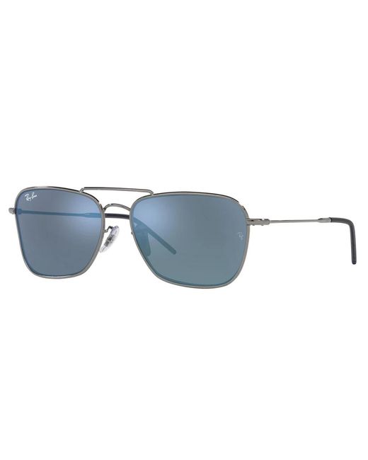 Ray-Ban Sonnenbrille Reverse RBR0102S 004/Ga in Blue für Herren