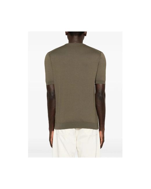 Fedeli Green T-Shirts for men