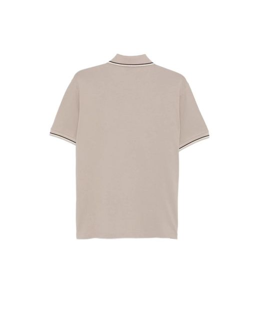 Emporio Armani Natural Polo Shirts for men