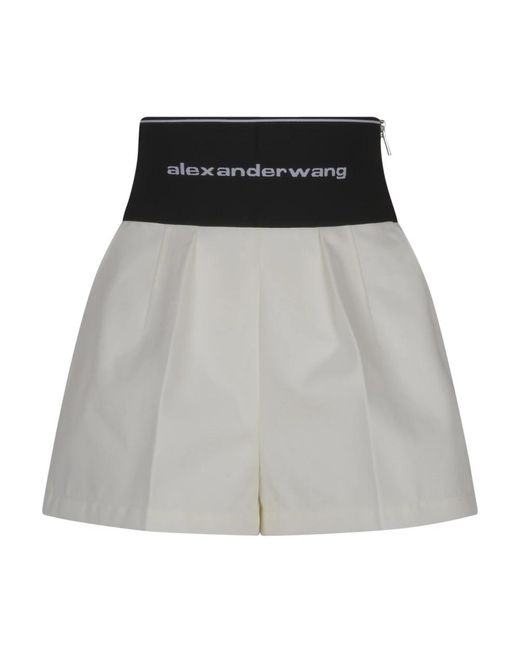 Alexander Wang Gray Short Shorts