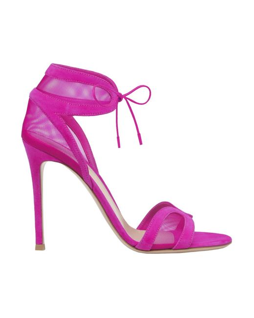 High Heel Sandals di Gianvito Rossi in Purple