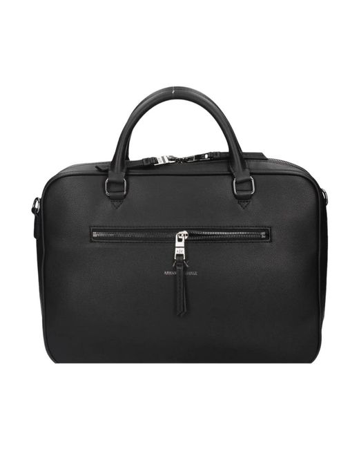 Armani Exchange Black Laptop Bags & Cases for men