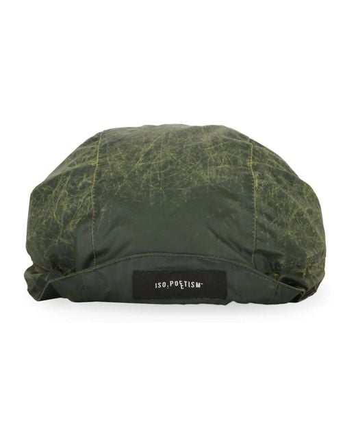 ISO.POETISM Flat Cap in Green für Herren