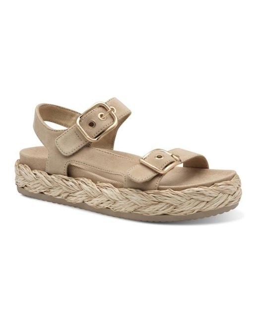 Tamaris Metallic Flat Sandals