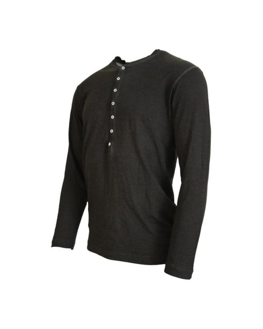 DSquared² Black Long Sleeve T-Shirts for men
