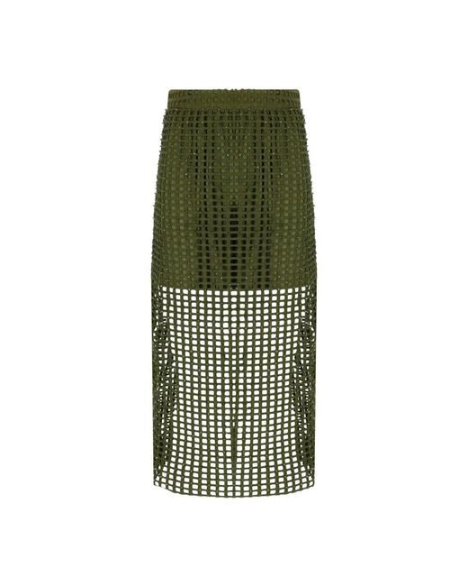 Essentiel Antwerp Midi Skirts in het Green