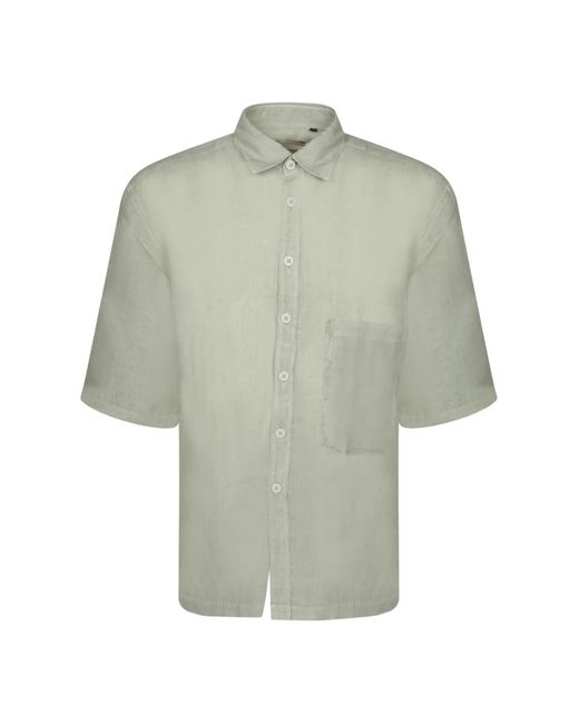 Costumein Short Sleeve Shirts in het Green voor heren