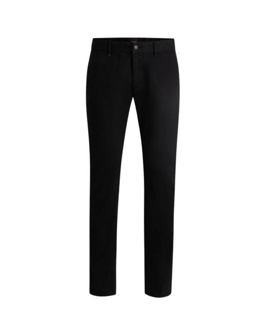 Chinos Boss de hombre de color Black