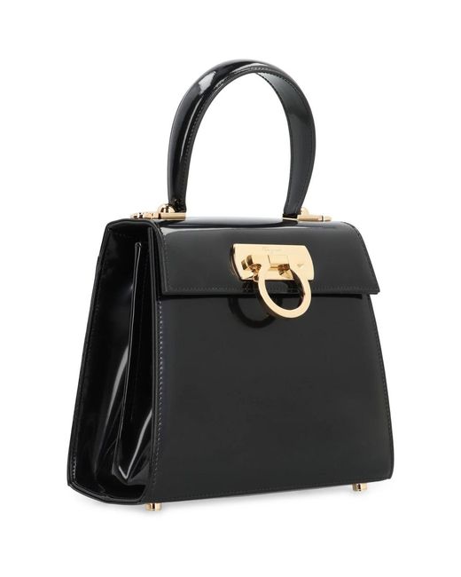 Ferragamo Black Handbags