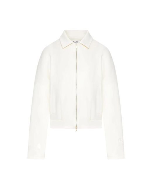 Max Mara White Light Jackets