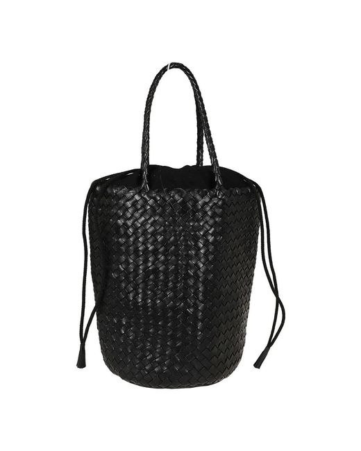 Dragon Diffusion Black Bucket Bags