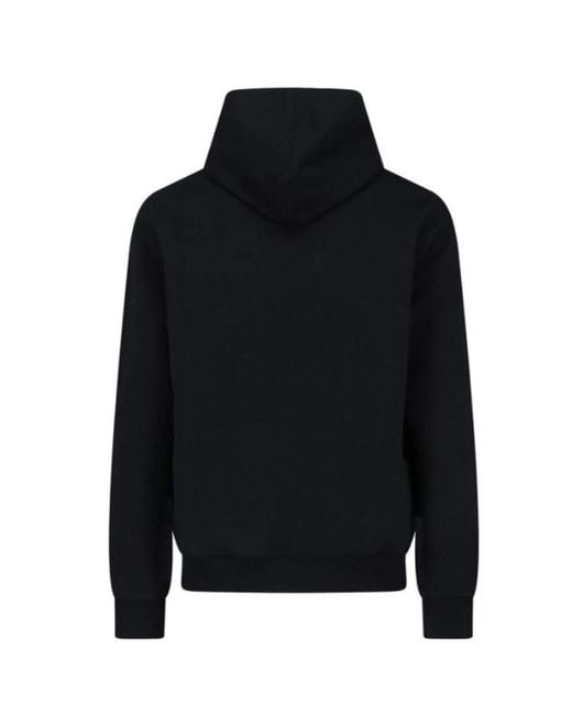 AMI Black Hoodies for men