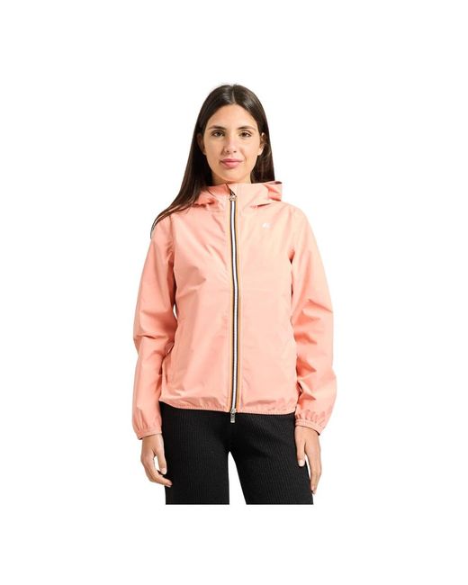 Rain Jackets K-Way de color Pink