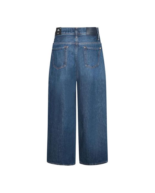 7 For All Mankind Blue Loose Fit Jeans